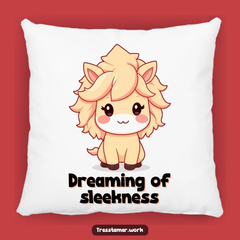 Funny Kawaii Animal Pillow - Cozy Comfort for Hair Enthusiasts