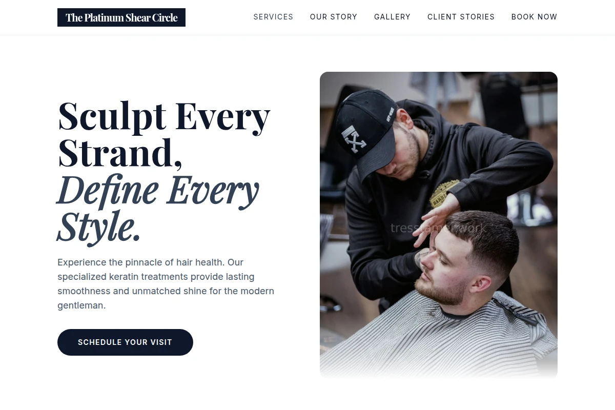 keratin Barber