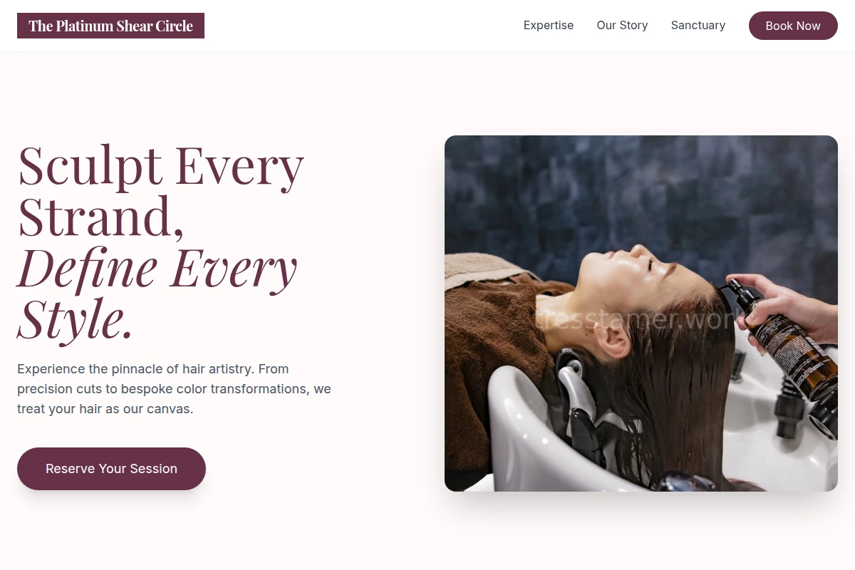 booking Hair Salon