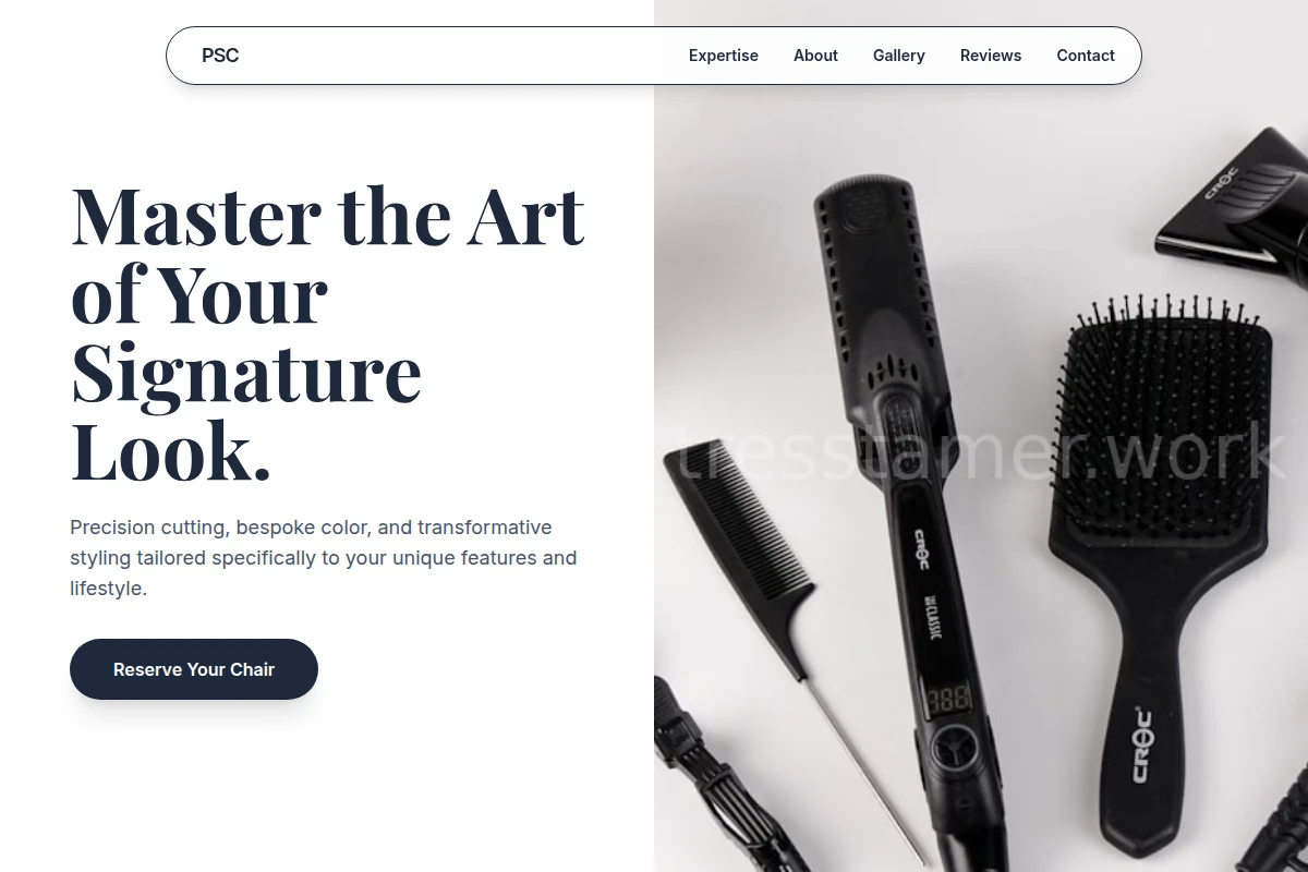 booking Hair Salon