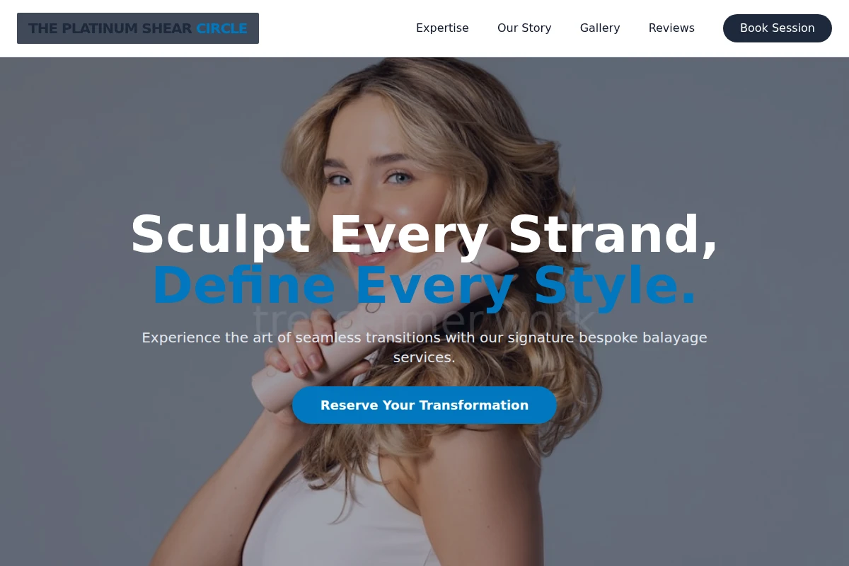 balayage Hair Styling