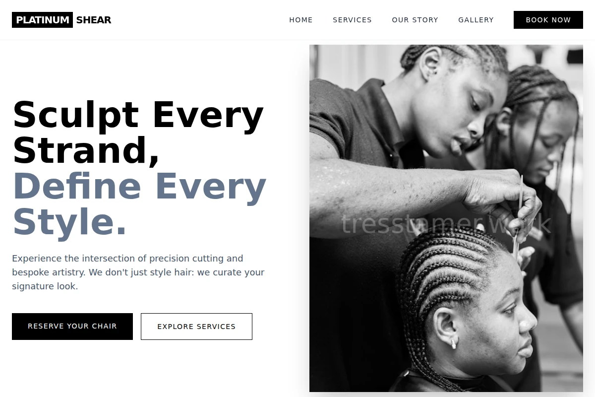 gloss Hair Styling
