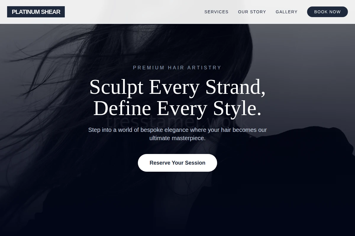 booking Hair Styling