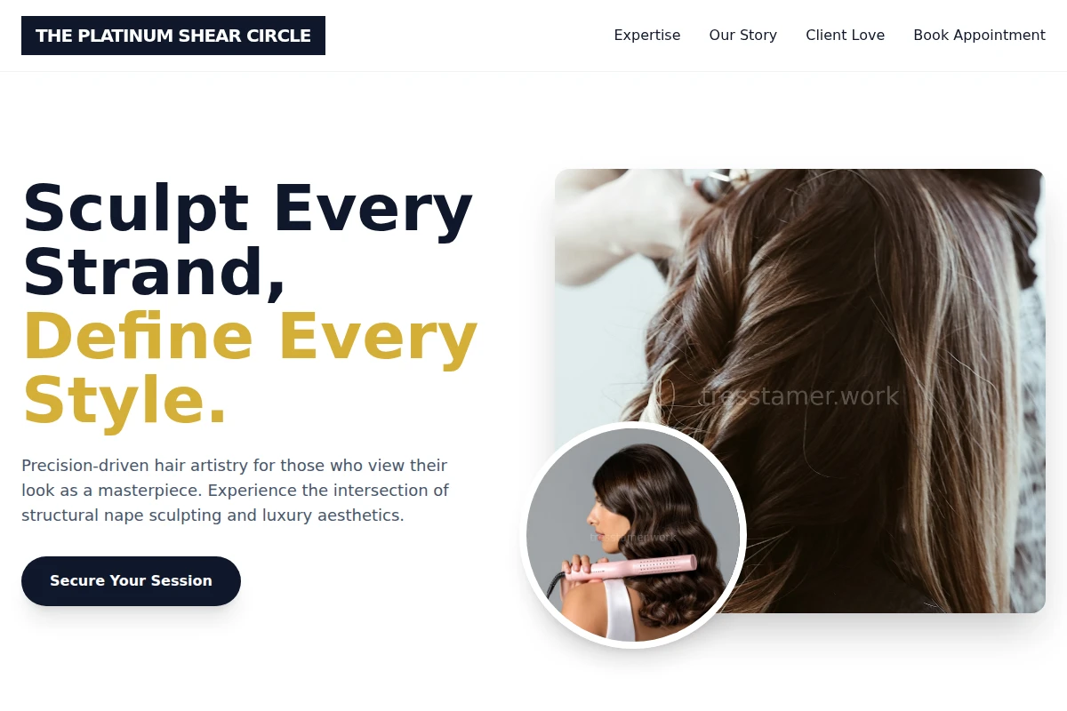 nape Hair Styling