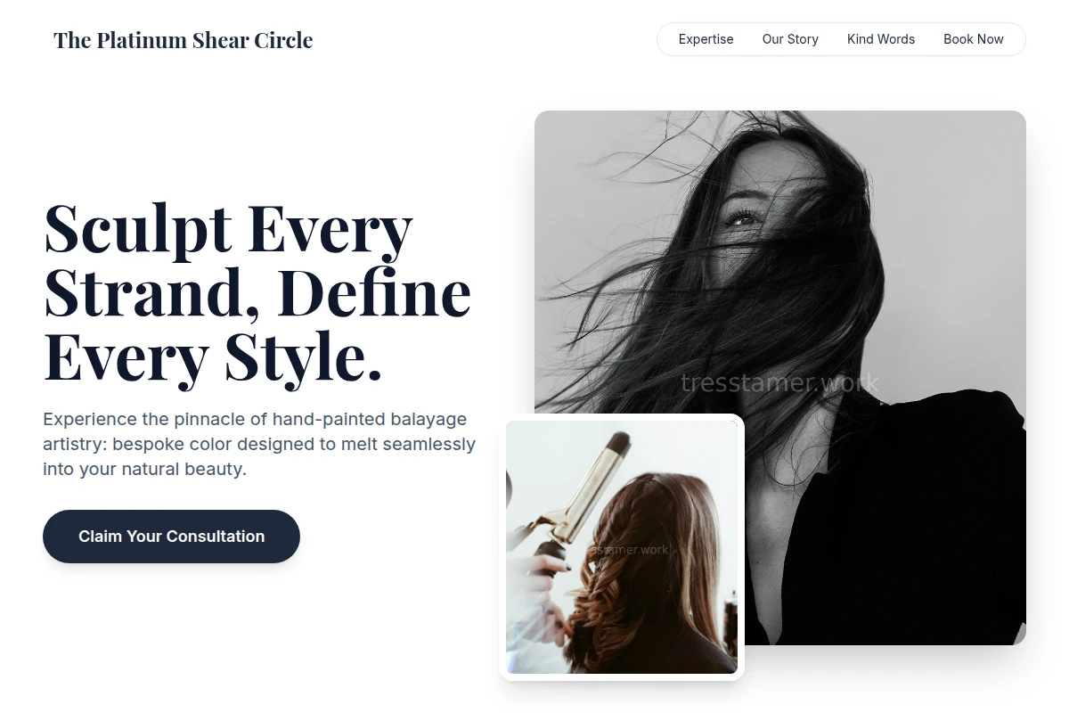 balayage Hair Styling