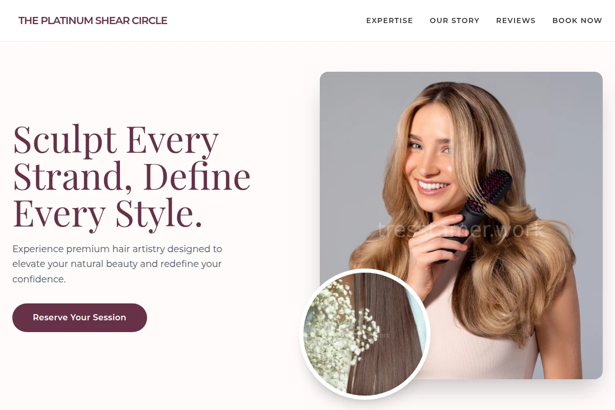 brush Hair Styling