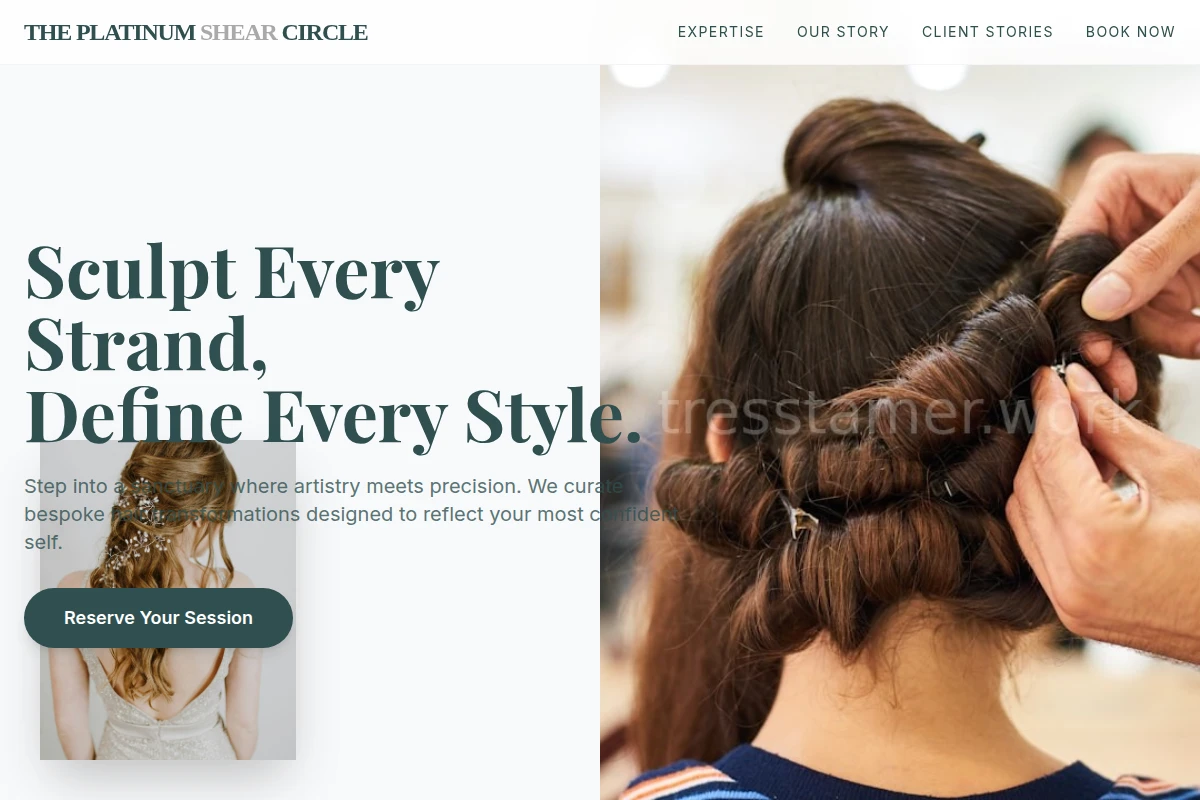 cut Hair Styling