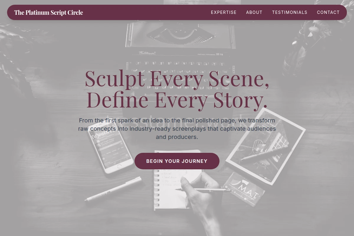 cape Screenwriting