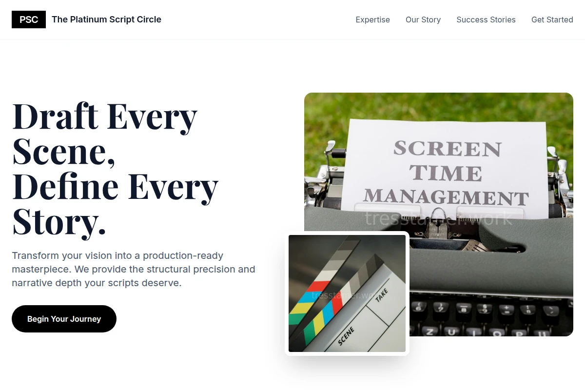 section Screenwriting