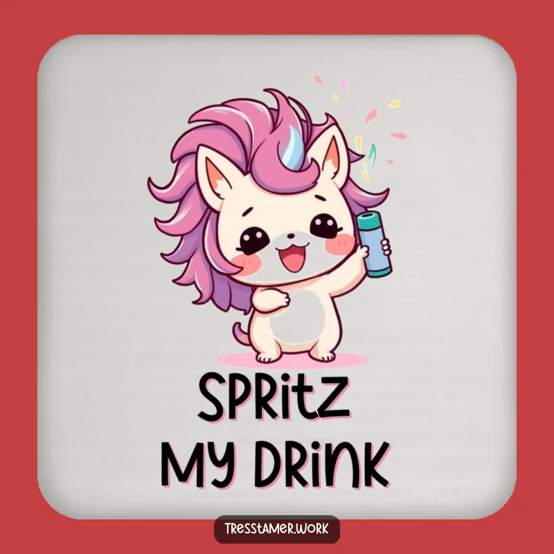 Funny Animal Hairspray Coaster: Hilarious Style Protector Gift