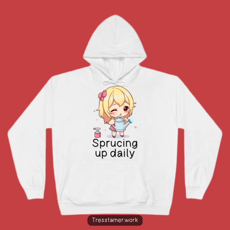Funny Styling Liquid Hoodie - Cozy Precision Hair Care Wear