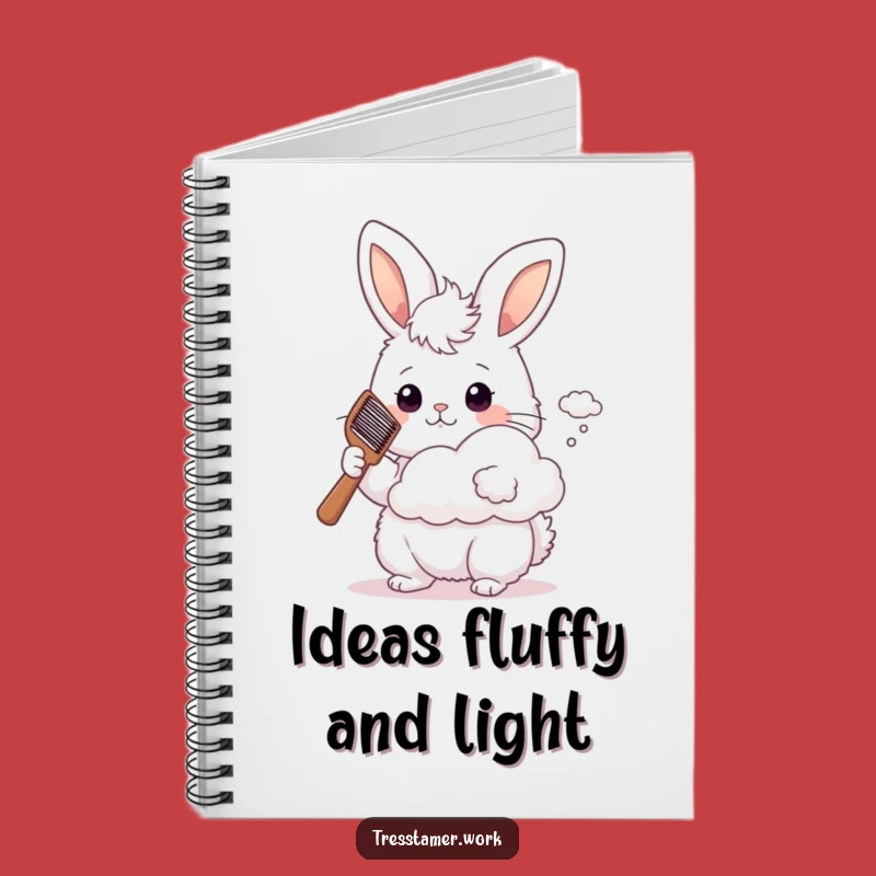 Funny Bunny Dream Journal - Fluffy Stylist, Hilarious Creative Gift