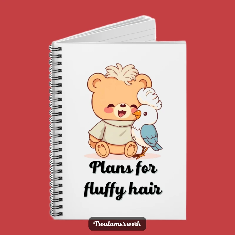Funny Bear Perm Ideas Notebook - Giggling Stylist, Hilarious Gift Journal
