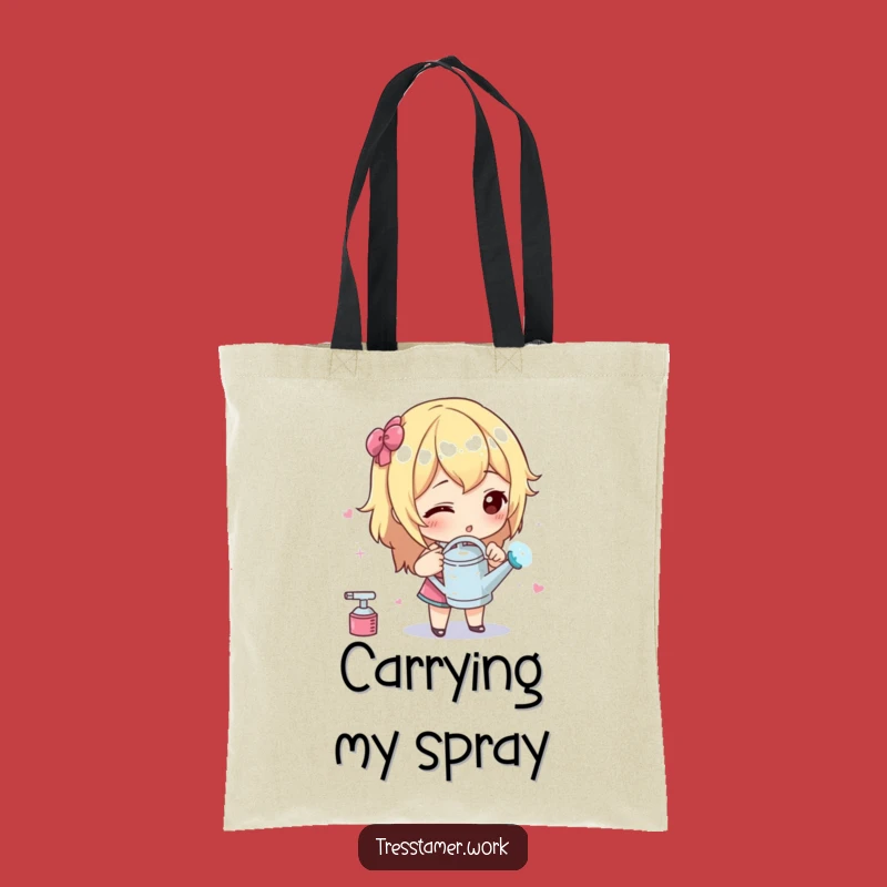 Funny Styling Liquid Tote Bag - Tiny Watering Can Carry-All